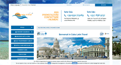 Desktop Screenshot of cubalatintravel.com
